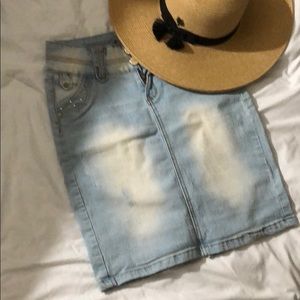Jean skirt